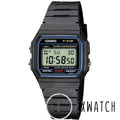 Casio Collection F-91W-1D